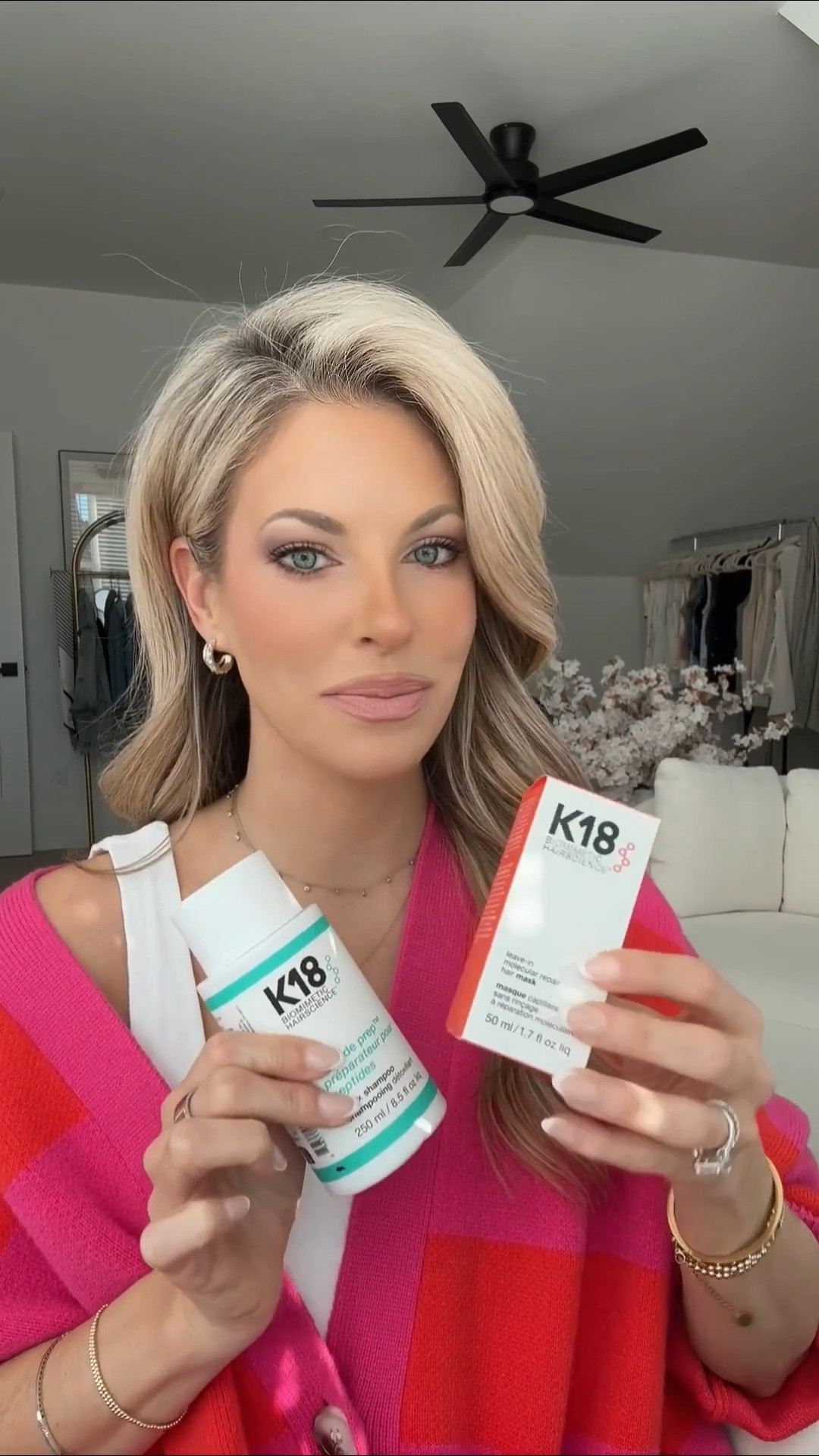 #Ad I’ve been turning to @QVC for my wellness + beauty staples lately because the value is unmatched — luxury brands, curated bundles, and serious savings. 🙌✨

Perfect example: I just grabbed the @K18 Leave-In Molecular Repair Hair Mask + Detoxifying Shampoo bundle for ONLY $118 😮‍💨 — if you know K18, you know that’s a huge savings.

Why K18 is a non-negotiable in my hair wellness routine:
✨ Clinically proven biomimetic technology repairs hair at the molecular level
✨ Helps reverse damage from color, heat styling, extensions & chemical services
✨ The leave-in mask restores strength, smoothness, and bounce without heaviness
✨ The detox shampoo removes buildup, oil, and metals so your hair treatments actually work
✨ Healthier, stronger, shinier hair in just a few uses

This is exactly why I love shopping beauty on QVC — premium products, smart bundles, and investment haircare at a better price.

💥 Shop this K18 bundle + all my beauty & wellness finds on LTK
Tap for product details and don’t wait — deals like this go fast ✨ #LOVEQVC

#LTKbeauty #QVCFinds #K18Hair #HairRepair #HairWellness #LuxuryHaircare #HealthyHair #BeautySavings 



#LTKU #LTKSpringSale #LTKBeauty