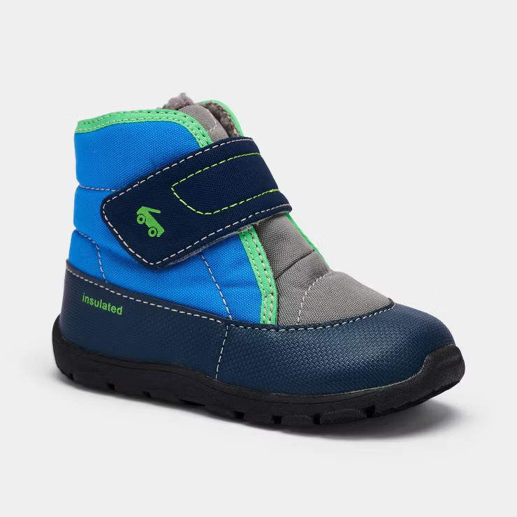Toddler See Kai Run Basics Blake Winter Boots - Blue | Target