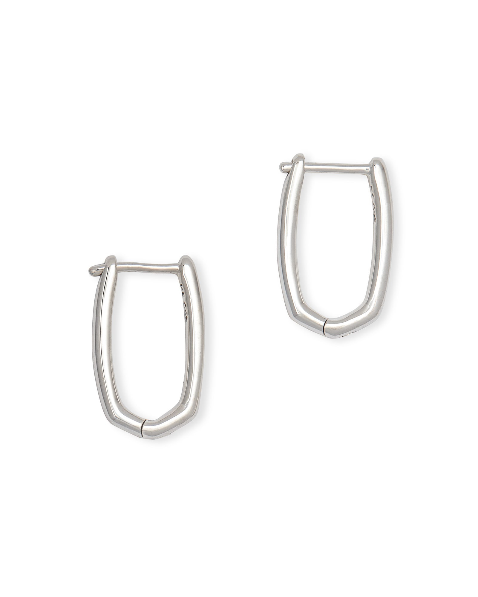 Kendra Scott Ellen Huggie Earrings in Sterling Silver | Metal | Kendra Scott