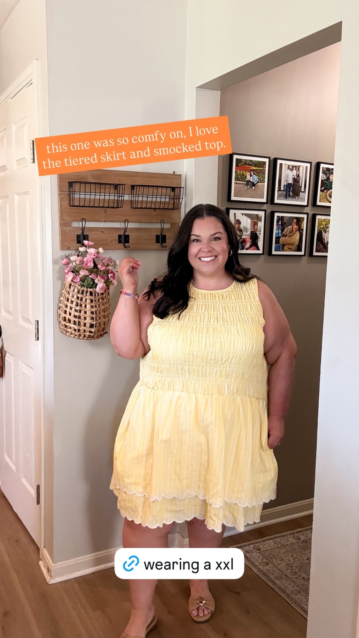 This one was so comfy on, I love the tiered skirt and smocked top!

#LTKSeasonal #LTKootd #LTKPlusSize