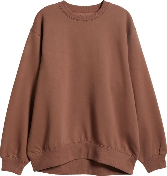 Oversize Crewneck Sweatshirt | Nordstrom