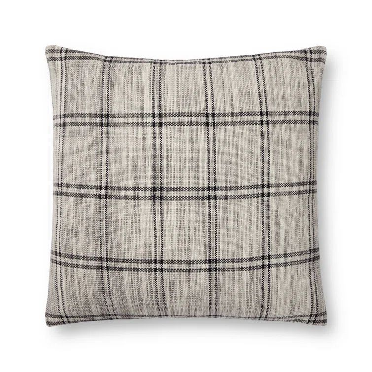 Amber Lewis x Loloi Dalia Ivory / Granite Pillow | Wayfair North America