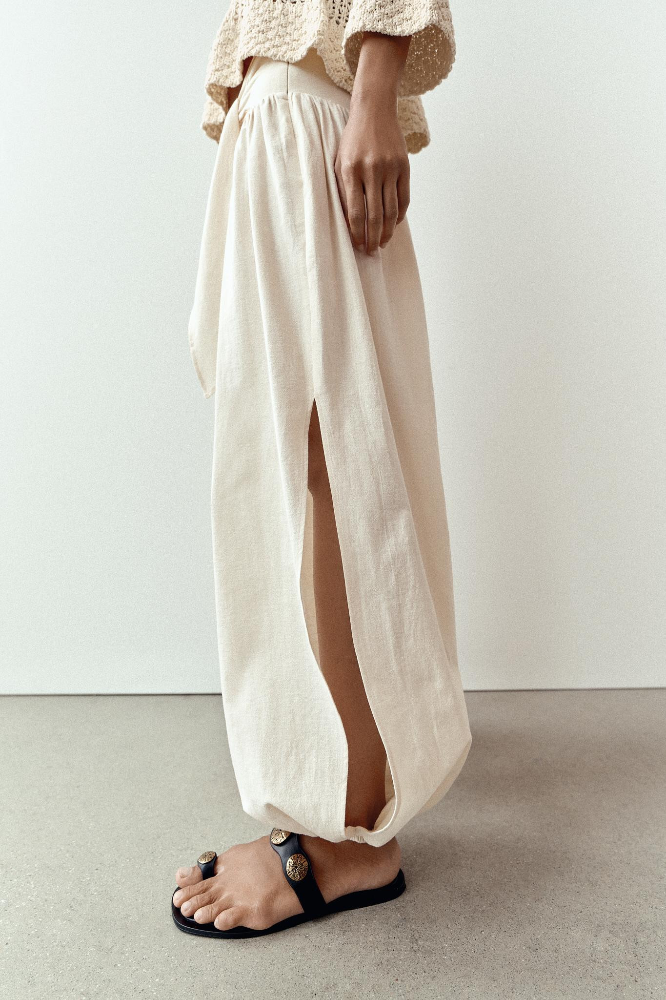 TIED BALLOON PANTS | Zara US