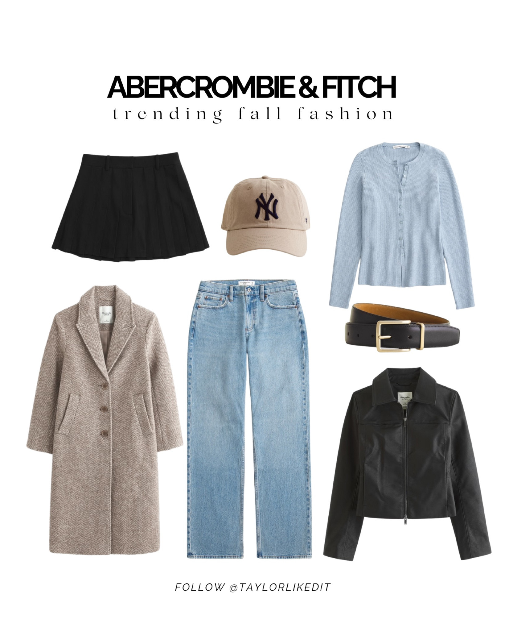 Some of my current fall favorites from Abercrombie & Fitch! The skirt is my favorite, and it’s a great summer to fall transition, and can be paired with a sweater and tights later!

#fallfashion #falloutfits #abercrombieandfitch

#LTKStyleTip #LTKSeasonal #LTKFallSale