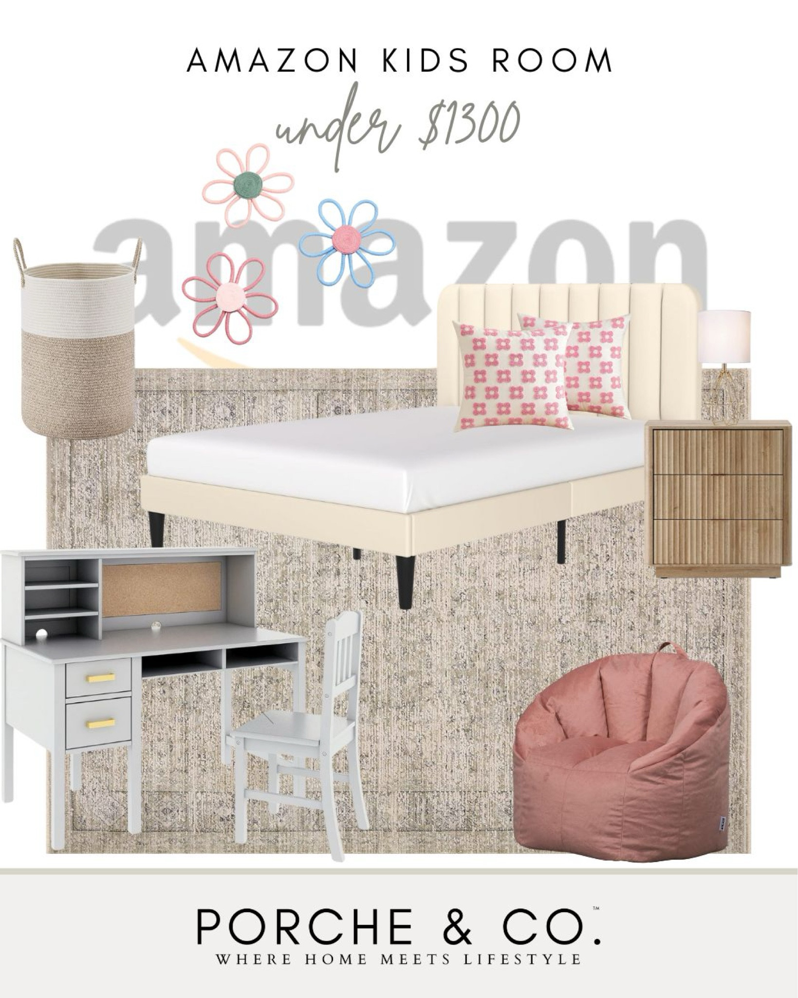 Amazon finds, girls room, Amazon kids room 
#moodboard #visionboard #porcheandco

#LTKkids #LTKstyletip #LTKhome