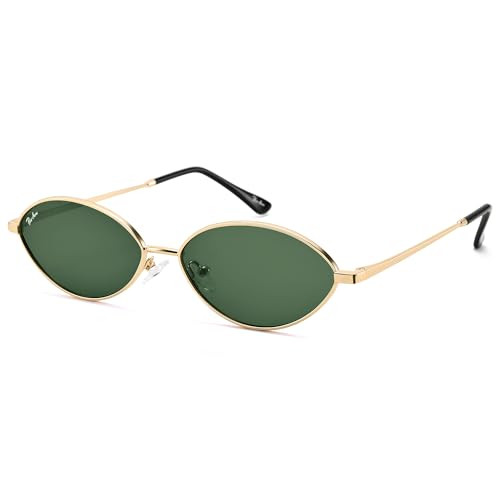 Pro Acme Retro Oval Small Cat Eye Sunglasses for Women, 90s Polarized Trendy Shades, Y2k Fashion ... | Amazon (US)