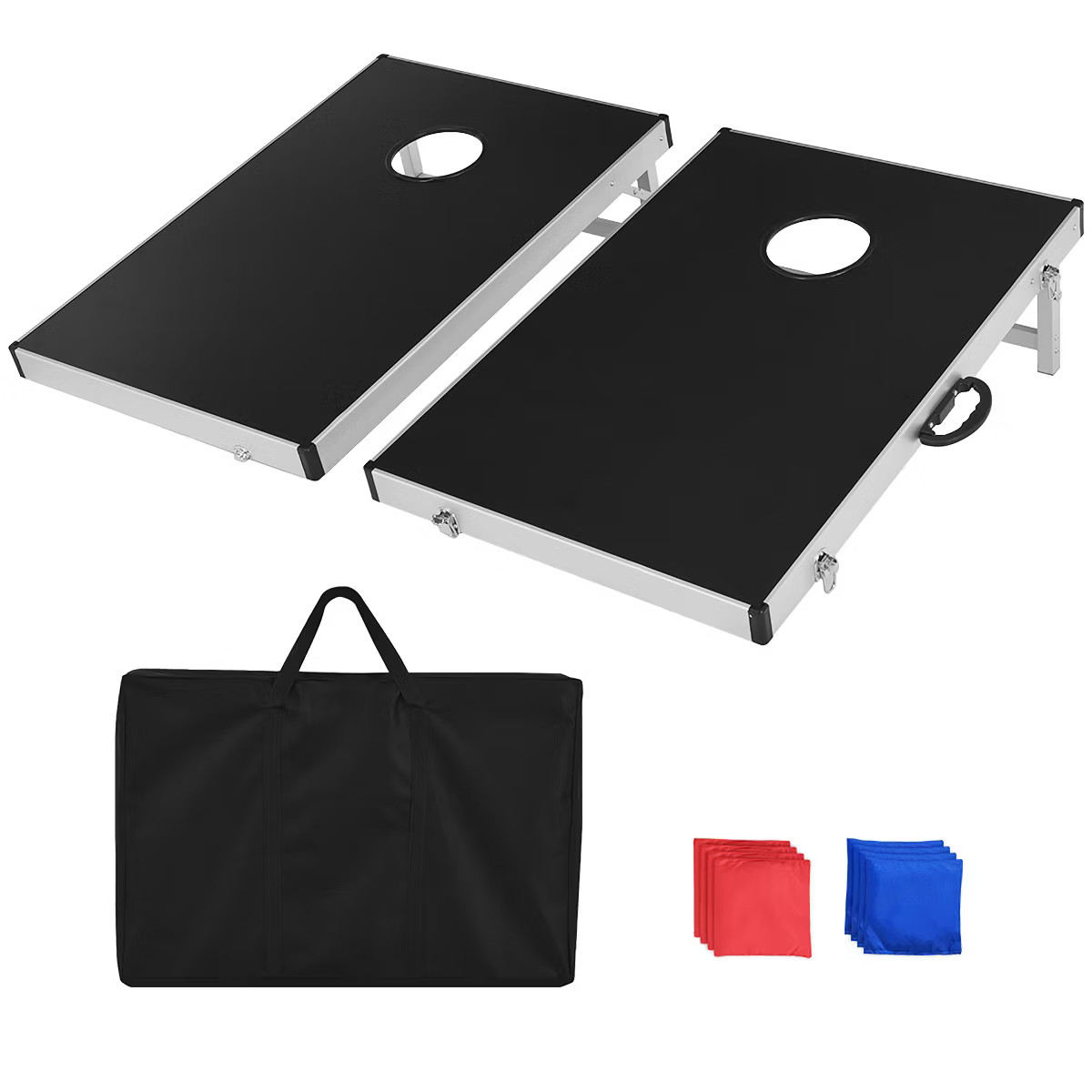 Costway Foldable Bean Bag Toss Cornhole Game Set Tailgate Regulation w/ Carrying Bag | Target