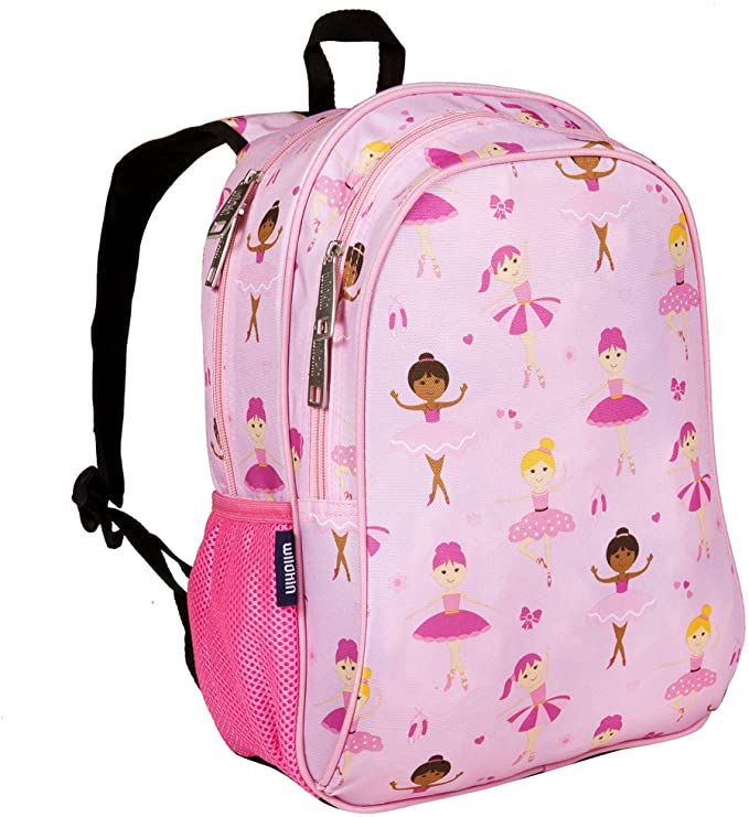 Wildkin Kids 15 Inch School and Travel Backpack for Boys and Girls (Ballerina Pink) | Walmart (US)