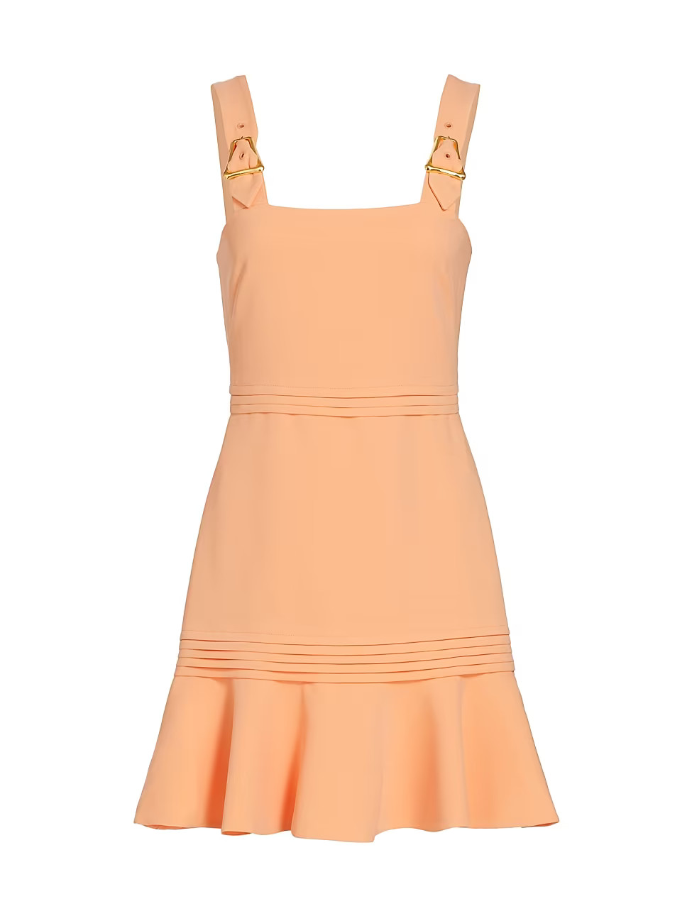Clara Buckle-Strap Minidress | Saks Fifth Avenue