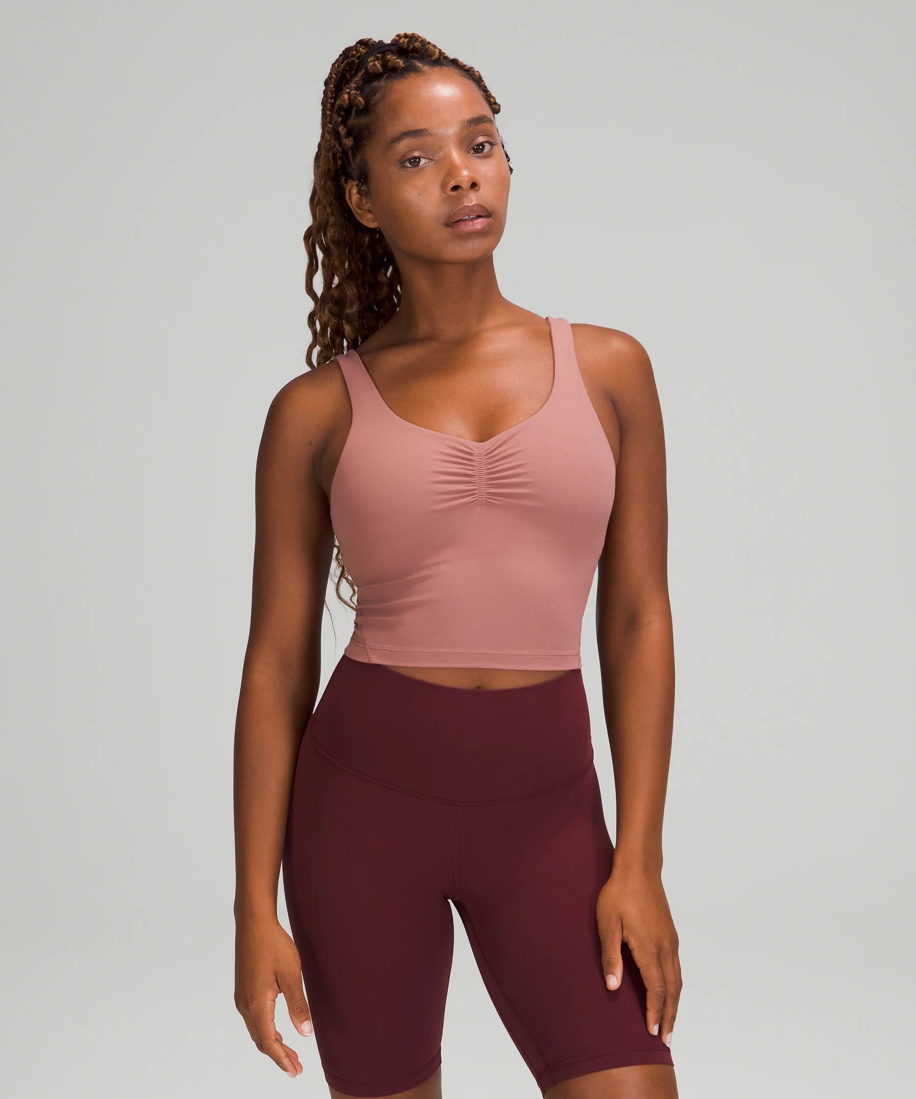 lululemon Align™ Gathered-Front Tank Top  |  Women's Tank Tops | lululemon | Lululemon (US)