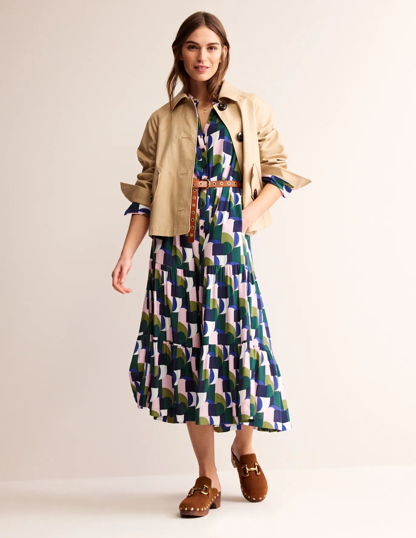 Flo Midi Shirt Dress | Boden (US)