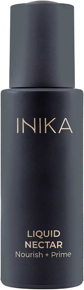 INIKA Organic Liquid Nectar Primer | 3 in 1 Skincare Makeup Hydrid to Prime, Nourish and Boost Gl... | Amazon (US)