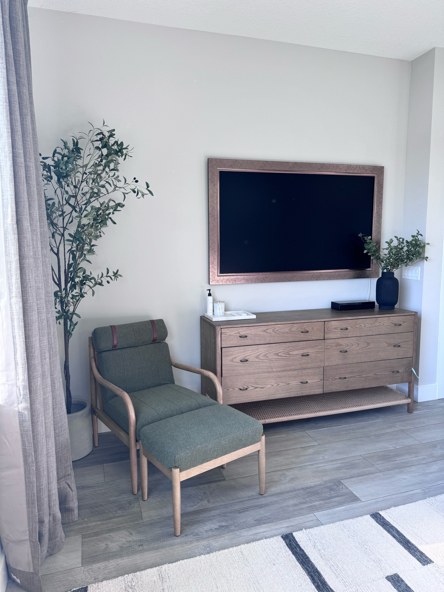 Primary bedroom dresser & conversation area. Neutrals, earthy, & minimal  

#LTKHome #LTKStyleTip #LTKSeasonal