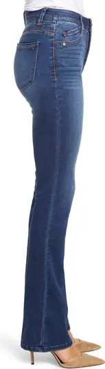 Wit & Wisdom Ab-Solution High Waist Itty Bitty Bootcut Jeans | Nordstrom | Nordstrom