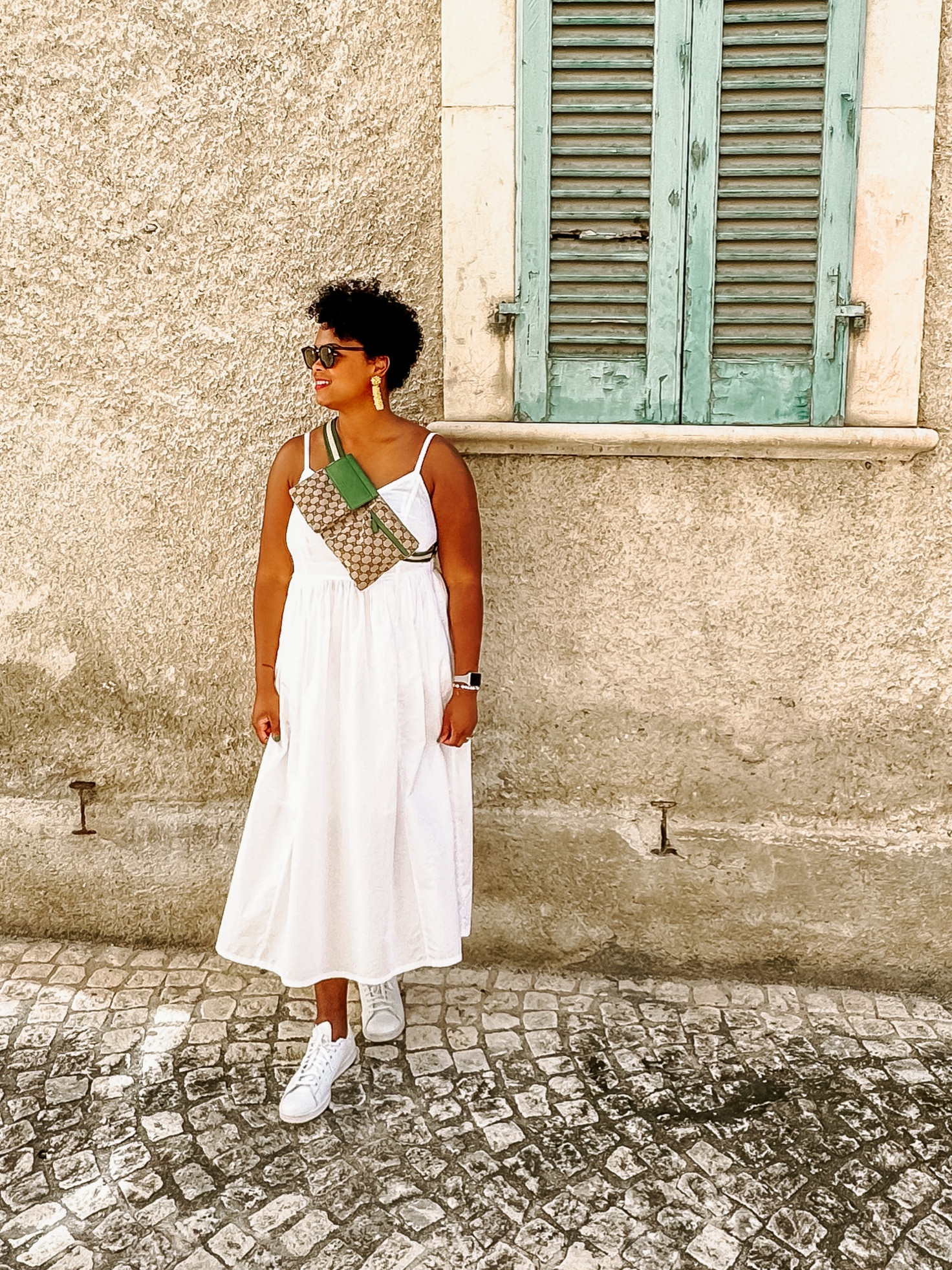 Simple white maxi dress + Adidas sneakers for city tourin around! 

#LTKtravel #LTKcurves #LTKstyletip