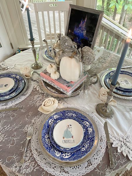Disney Cinderella table setting, Disney home decor 

#LTKunder50 #LTKhome #LTKunder100