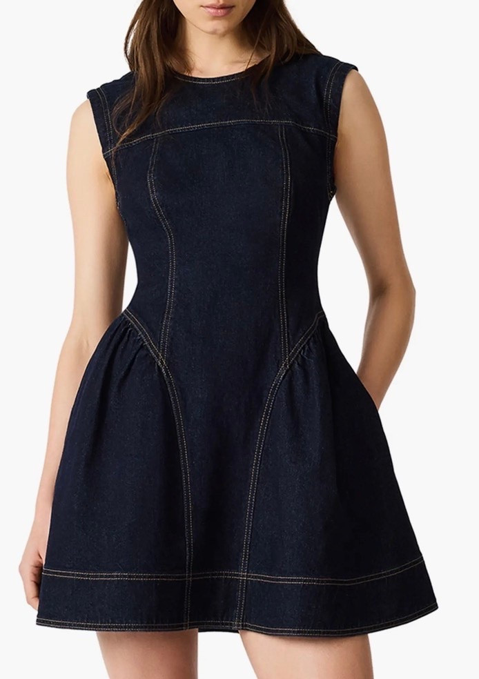 Denim dress - wear now and this fall!

#LTKSaleAlert