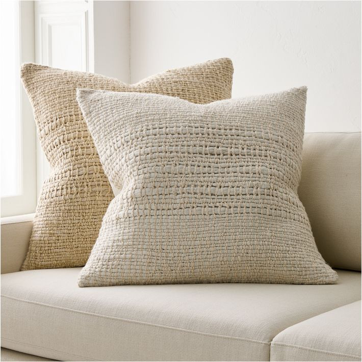 Cozy Weave Pillow Cover | West Elm (US)