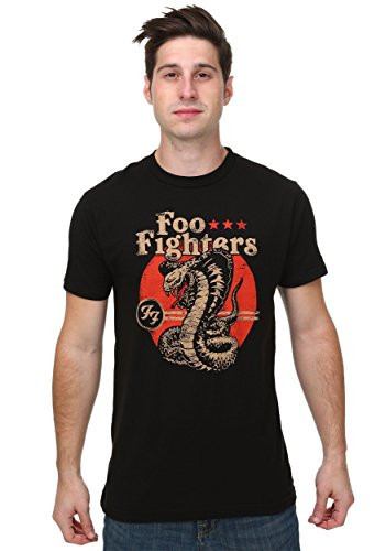 Foo Fighters mens Cobra Short Sleeve T-shirt T Shirt, Black, X-Large US | Amazon (US)