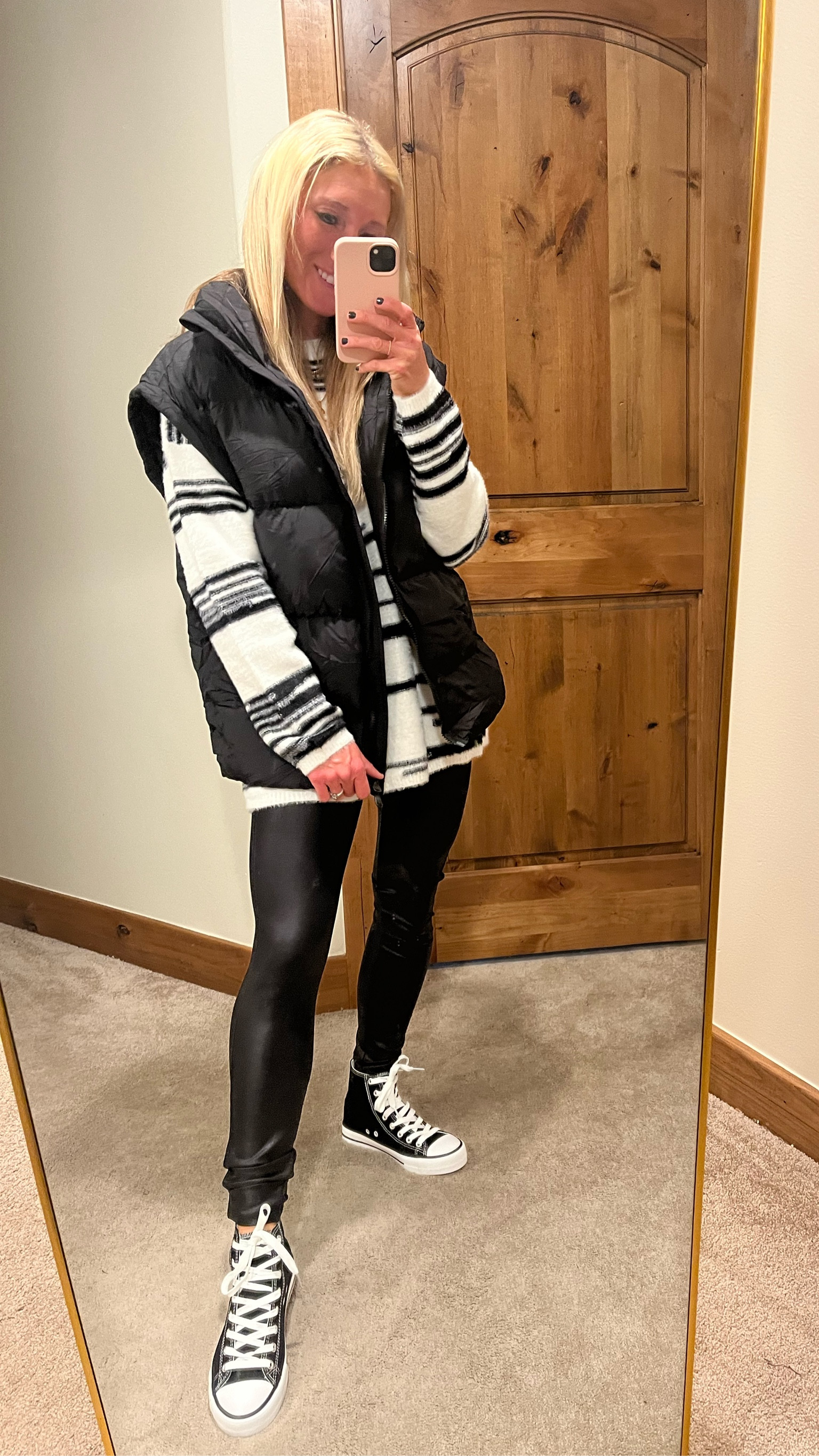 Casual comfy look!
Sweater size small
 20% discount code: 25HN558R

Leggings (XS) from Amazon
Shoes (TTS) $20 from Amazon

#LTKsalealert #LTKstyletip #LTKfindsunder50