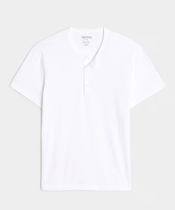 Portuguese Cotton Henley | Todd Snyder