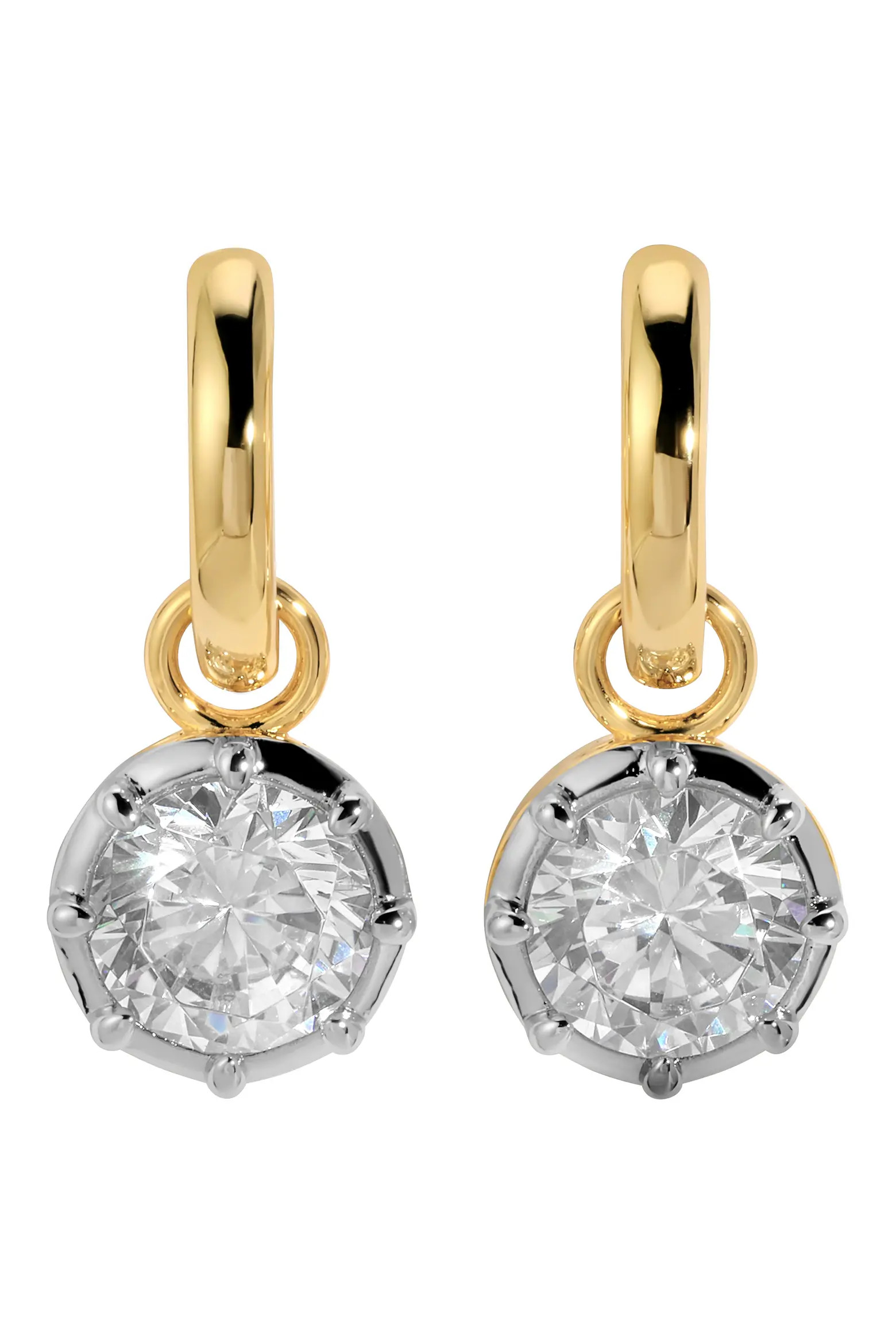 Grande Celeste Charm Huggie Hoop Earrings (Women) | Nordstrom | Nordstrom