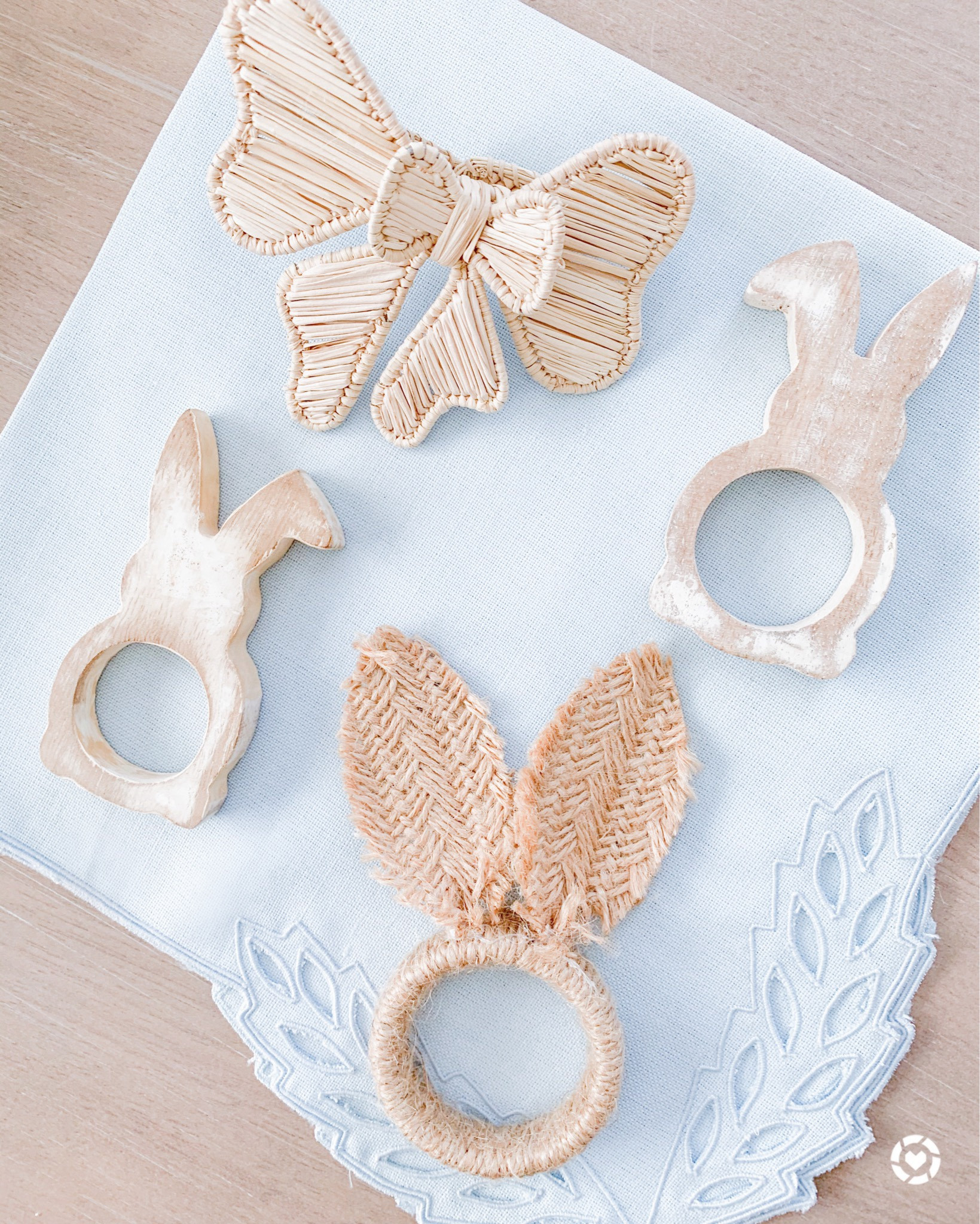 Linking My favorite Easter napkin rings 🩵

#LTKHome