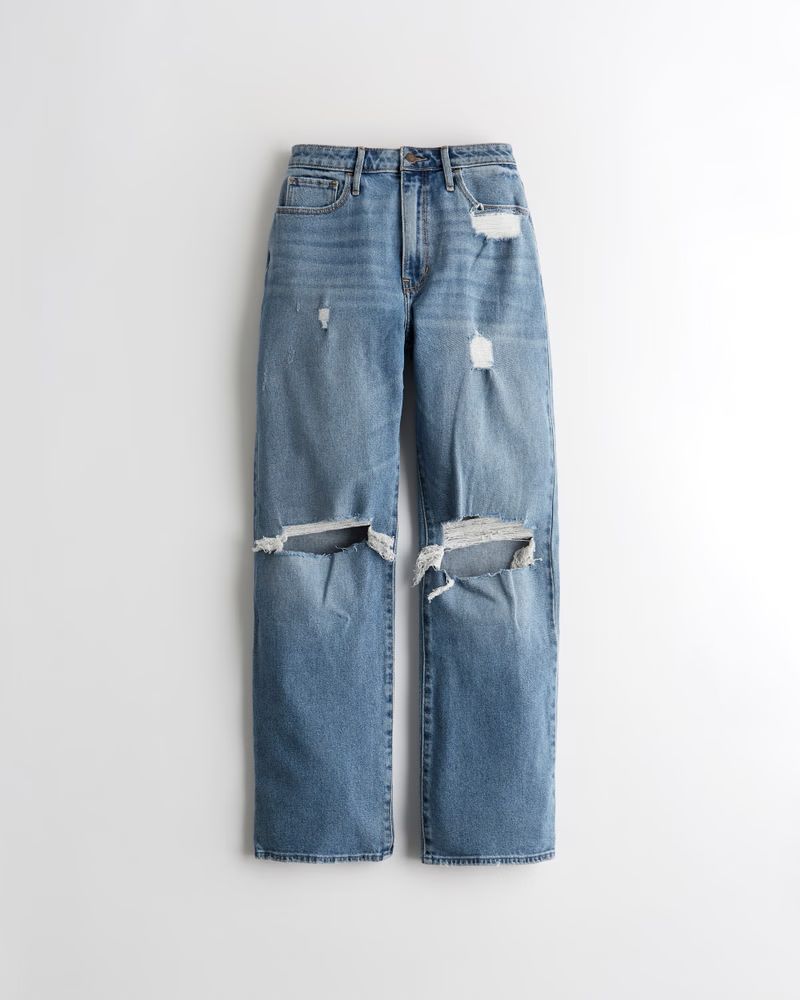 Ultra High-Rise Dad Jeans | Hollister (US)