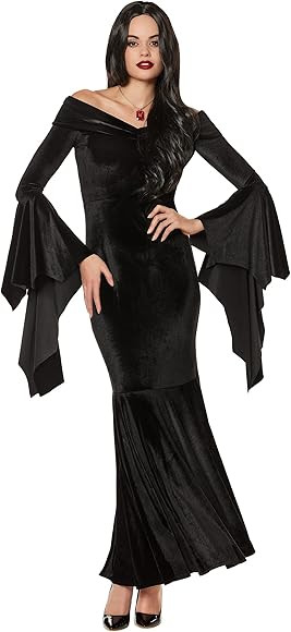 Spirit Halloween The Addams Family Adult Morticia Addams Costume | Officially Licensed | Group Co... | Amazon (US)