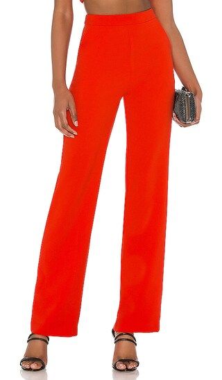 Topaz Pant in Red Orange | Revolve Clothing (Global)