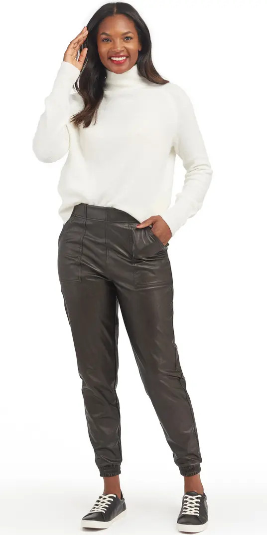 Faux Leather Jogger Pants | Nordstrom