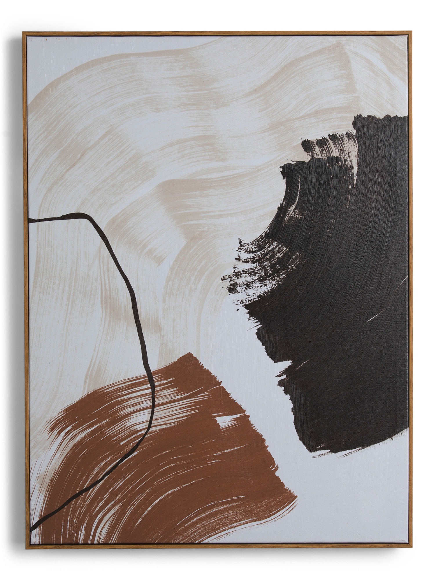 24x32 Hestra Umber 2 Framed Canvas Wall Art | TJ Maxx