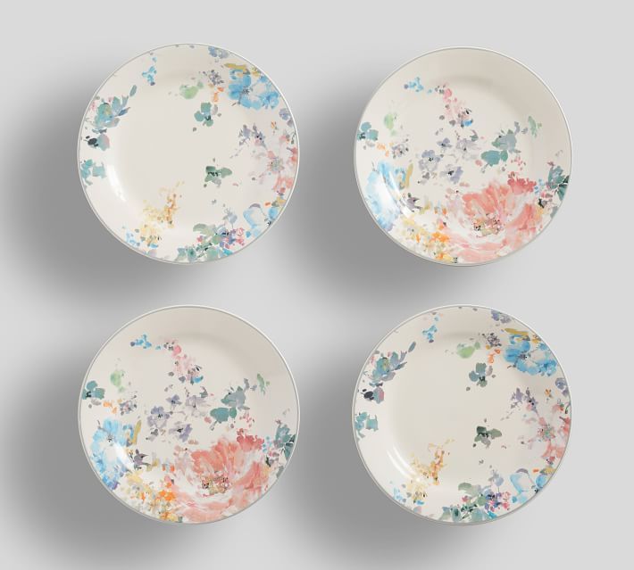 Kinsley Stoneware Salad Plates - Set of 4 | Pottery Barn (US)