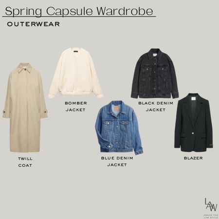 Spring Capsule: Outerwear 

#LTKfindsunder100 #LTKfindsunder50 #LTKstyletip