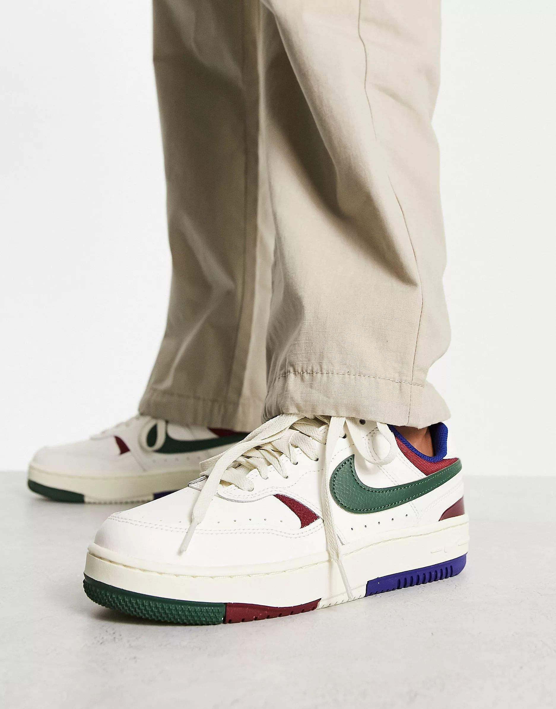 Nike Gamma Force trainers in sail white and multi | ASOS (Global)