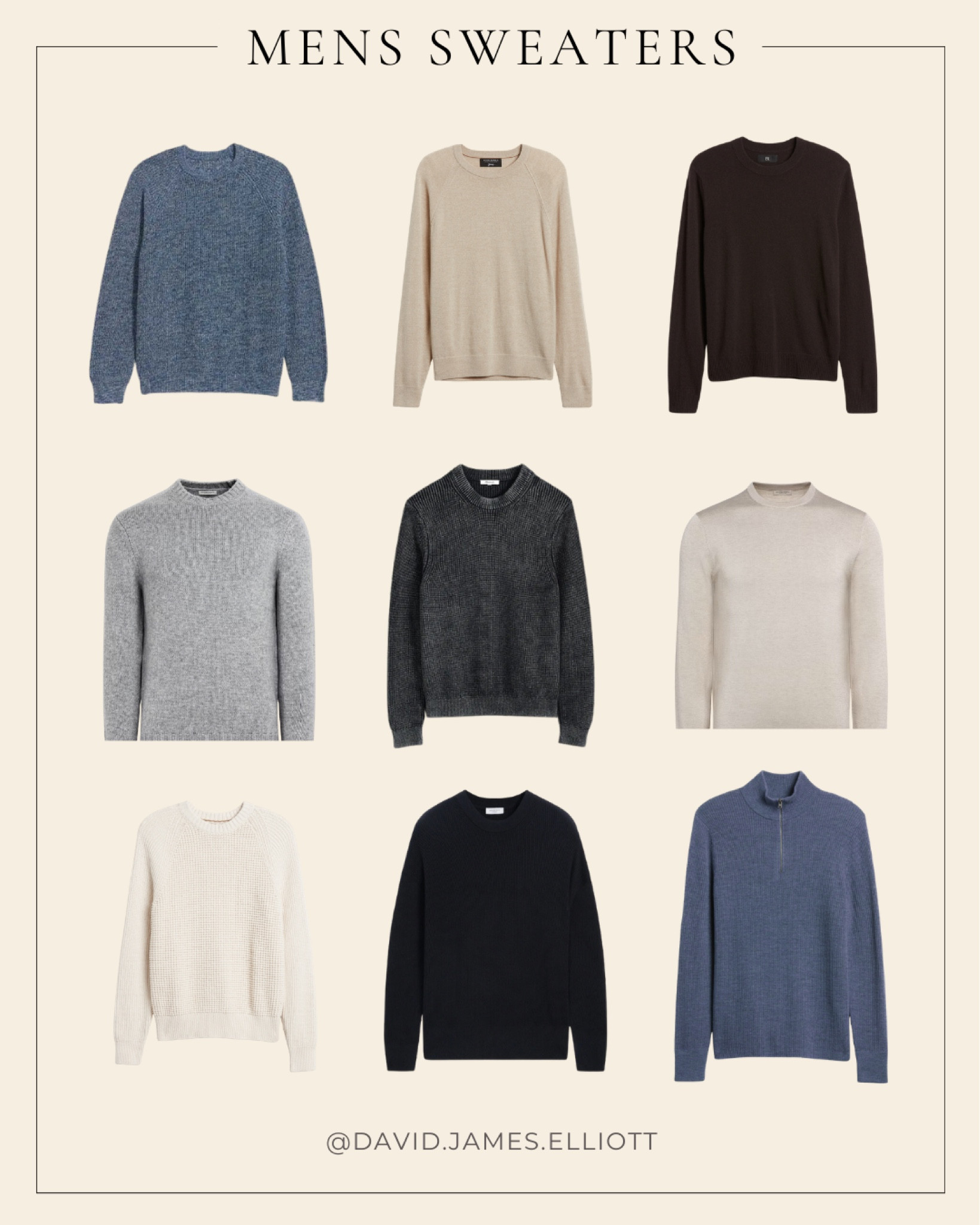 High quality mens sweaters! 


#LTKmens