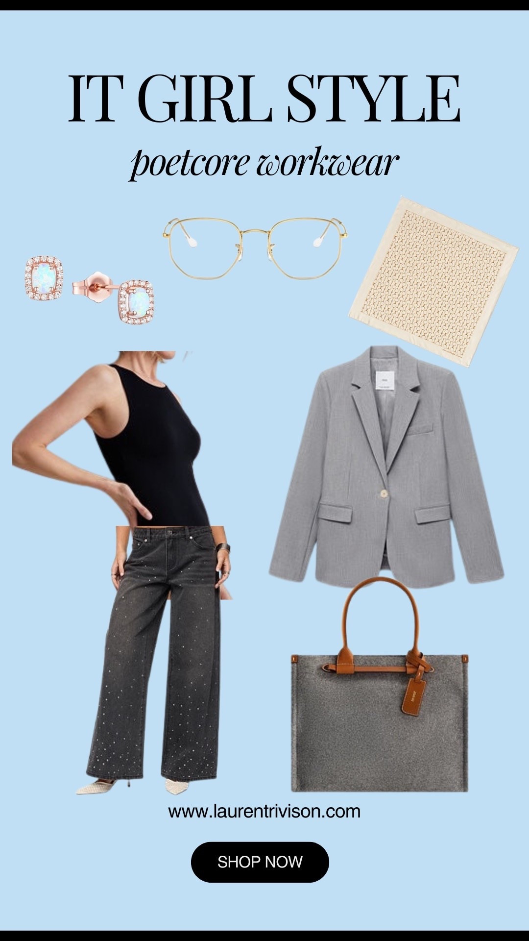 Workwear with a poetcore twist ✨🤍 Classic staples, but with flare.

#LTKWorkwear #LTKMidsize #LTKootd