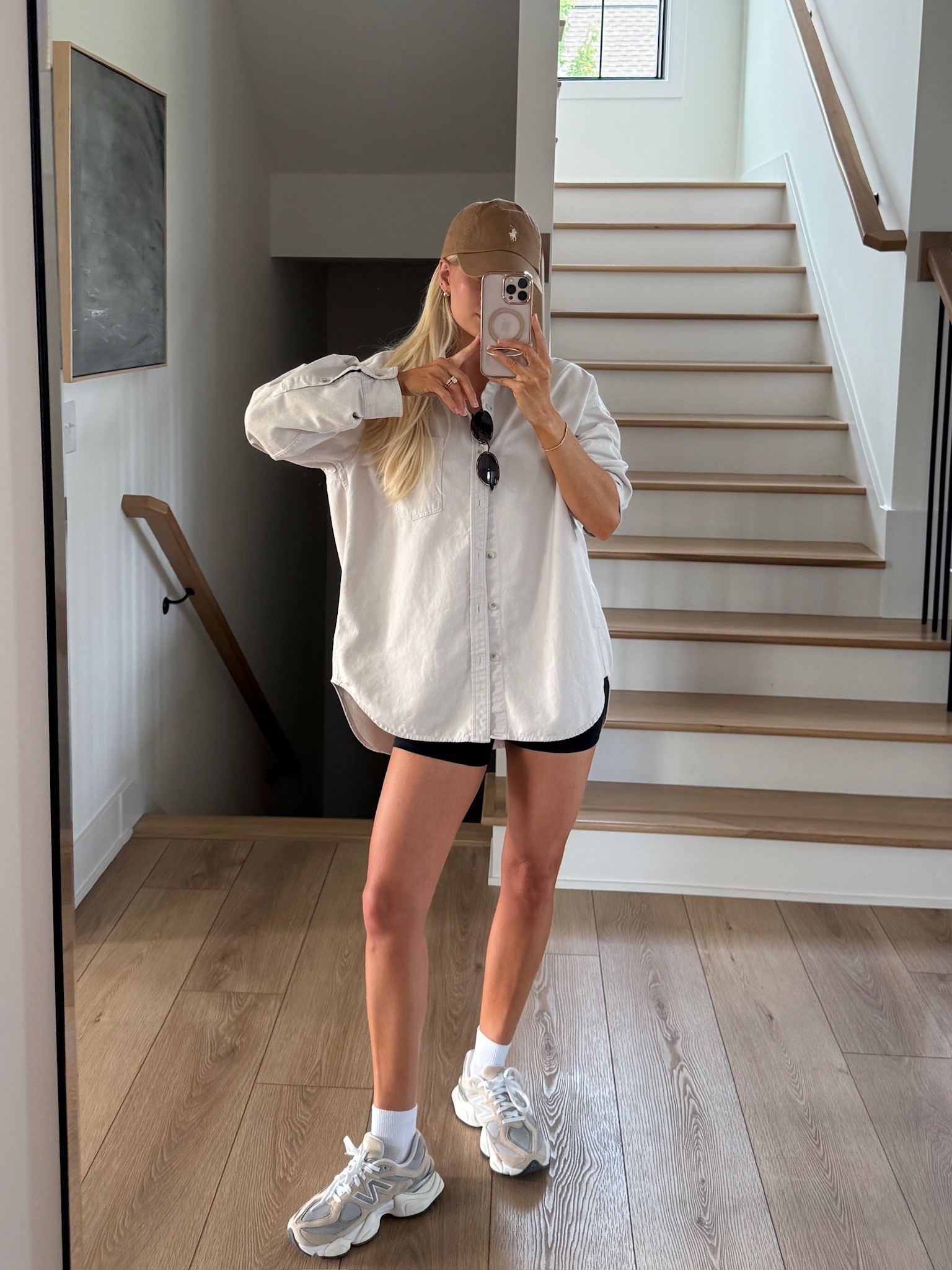 Size medium top (color: lived in sandstone), size small shorts, shoes tts! Code Kathleen15 for earrings!

#kathleenpost casual summer outfit, chic style, Aritzia favorites, athleisure outfit, early summer outfit

#LTKStyleTip #LTKActive