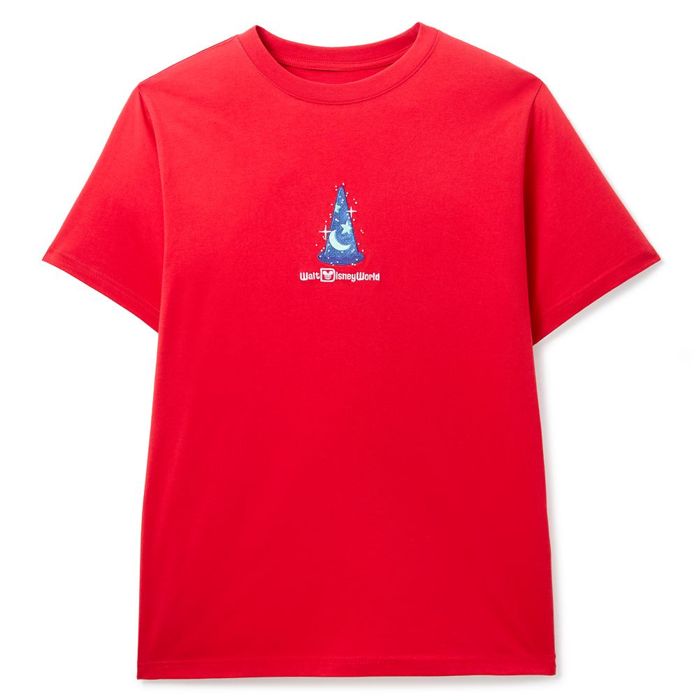Mickey Mouse Sorcerer's Hat T-Shirt for Adults – Fantasia – Walt Disney World | Disney Store