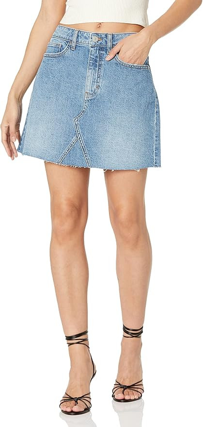 The Drop Women's Arhaan Denim Mini Skirt | Amazon (US)