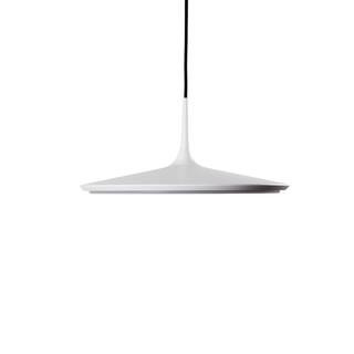 Disc 16 in. 1 Light 33-Watt White Integrated LED Pendant Light | The Home Depot