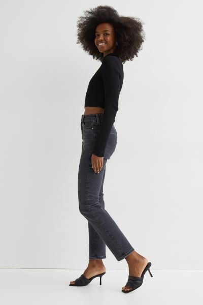 Embrace Slim High Ankle Jeans | H&M (UK, MY, IN, SG, PH, TW, HK)