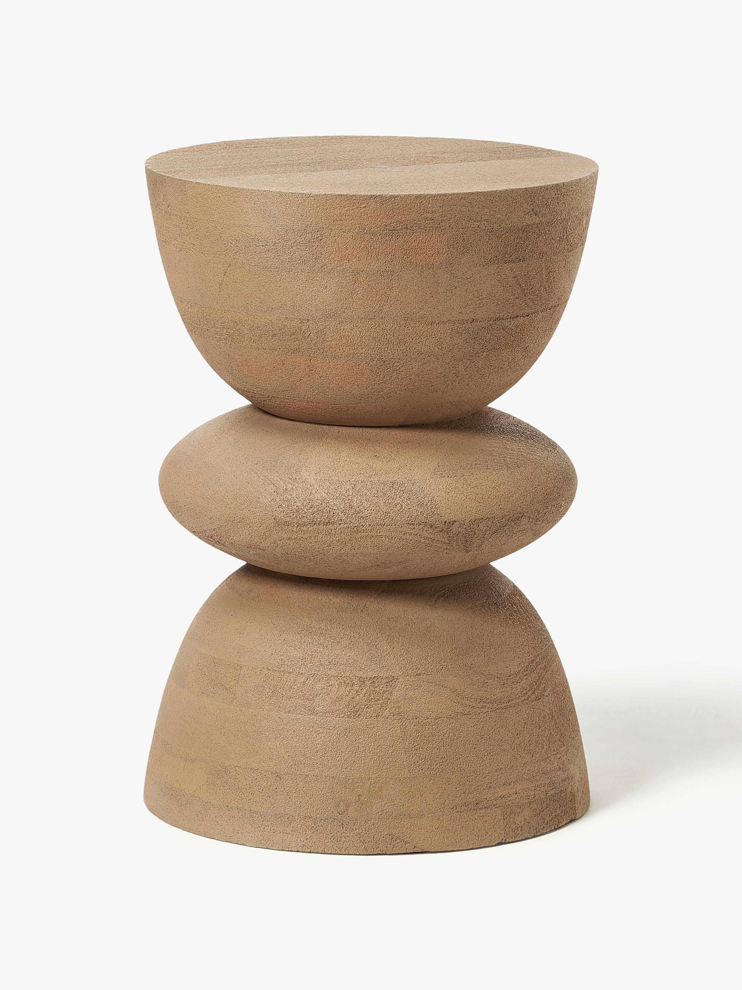 Runder Beistelltisch Benno aus Mangoholz | Westwing EU