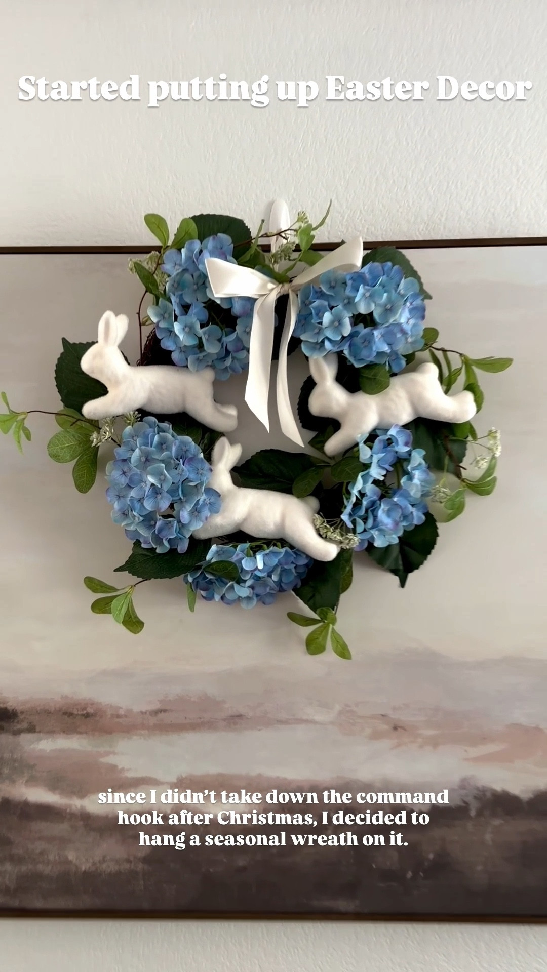 Affordable Easter home decor, Easter wreath

#LTKvlog #LTKSeasonal #LTKHome