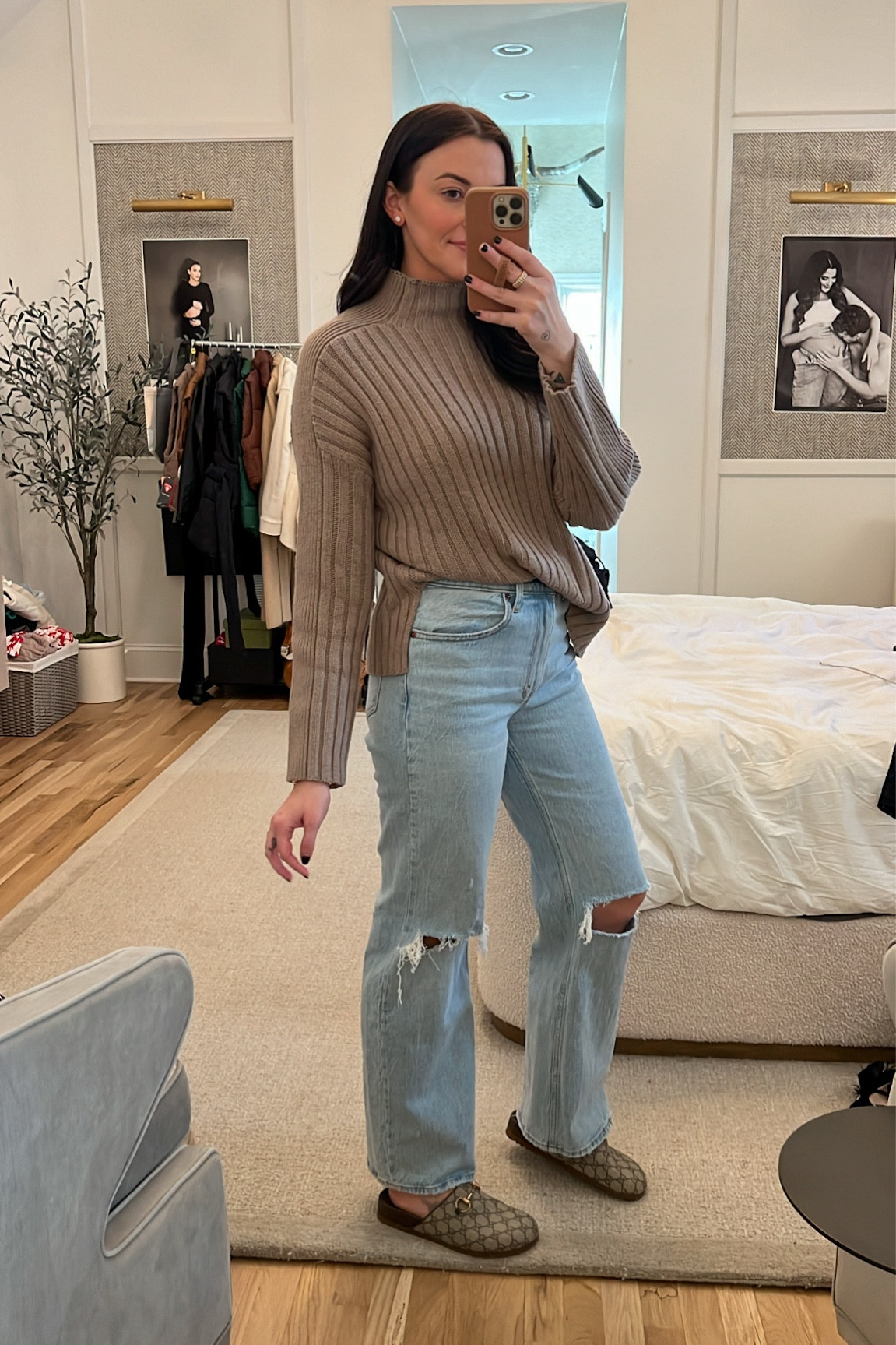 Abercrombie denim + sweater both on major sale! Code “AFTIA” stacks 

Jeans: 90’s relaxed, 28 regular, color medium destroy 

#LTKfindsunder100 #LTKsalealert #LTKMostLoved