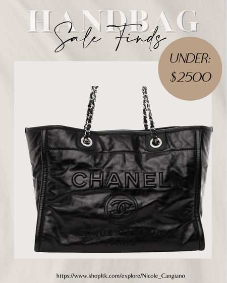 Another amazing handbag find!  This bag is under $2400. Steal of a deal for sure!

#chanel #designersale #handbags #luxegifts #ltkitbag


#LTKHoliday #LTKGiftGuide #LTKsalealert