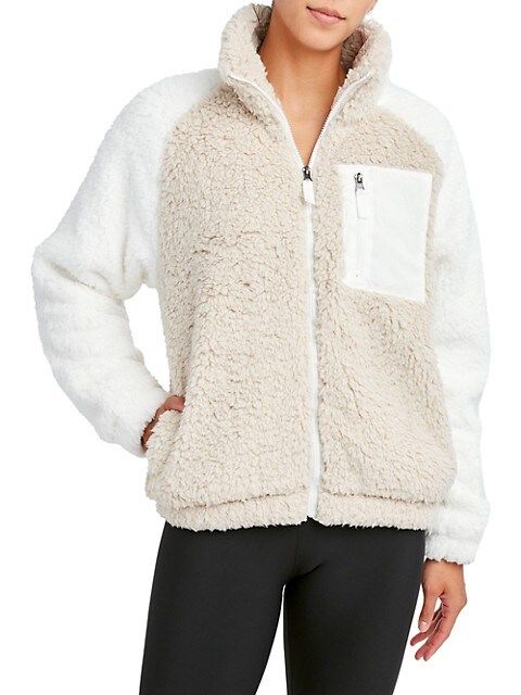 Sage Collective Teddy Polar Fleece Zip-Front Jacket on SALE | Saks OFF 5TH | Saks Fifth Avenue OFF 5TH (Pmt risk)