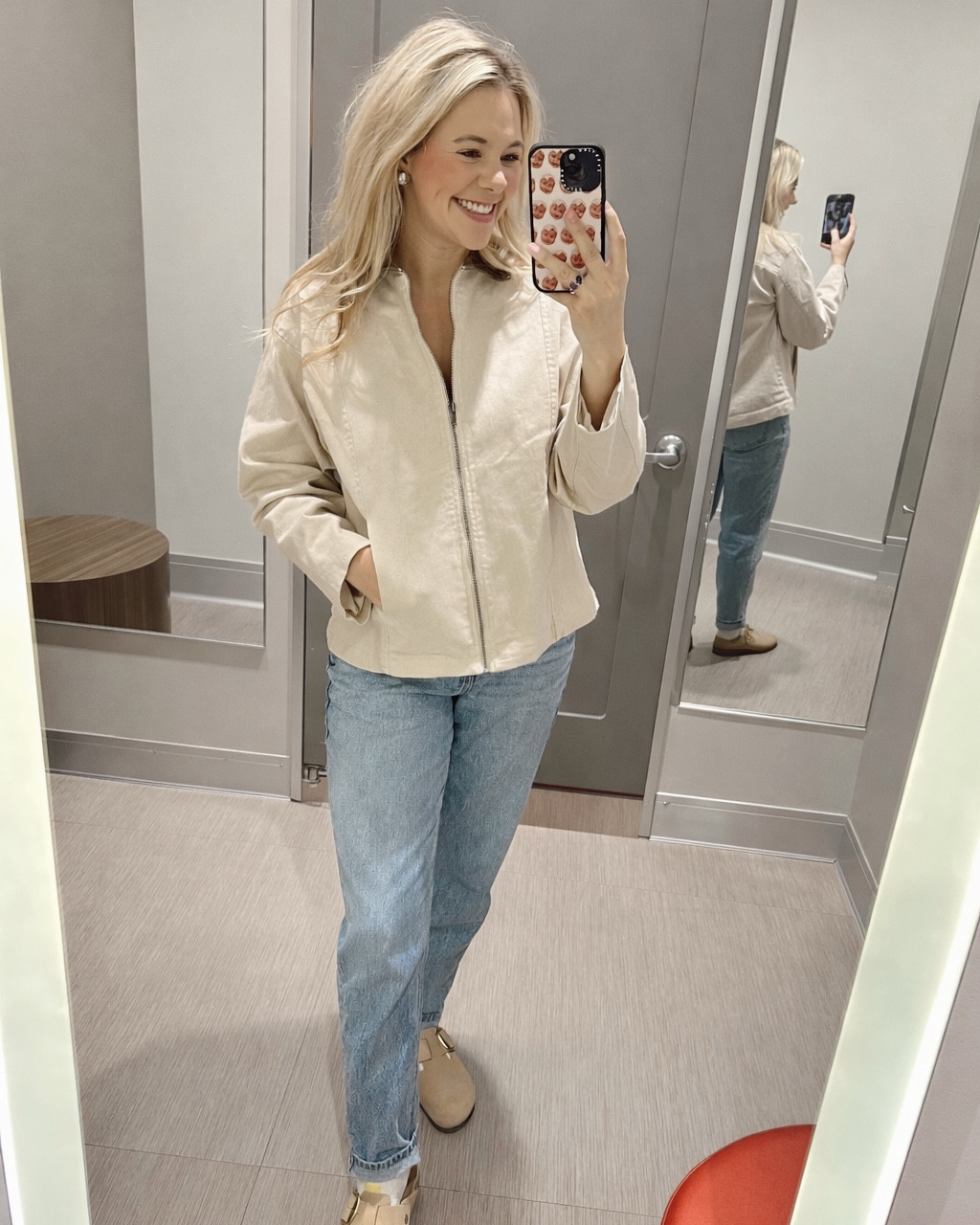 A cute new barn jacket from Target!Jackie

#LTKSeasonal #LTKmomlife #LTKootd