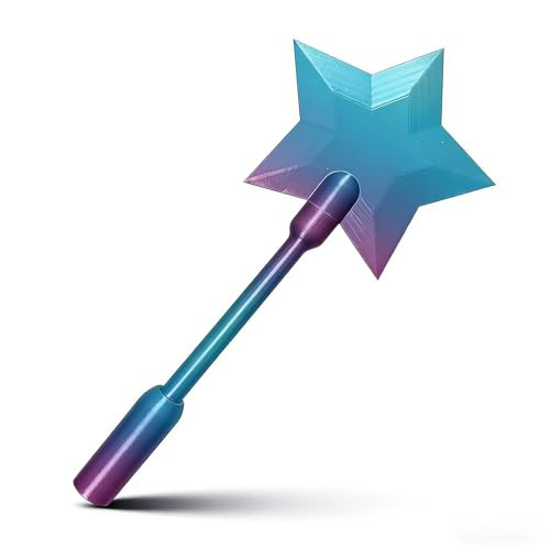 3D Printed Credit Card Wand Tap to Pay, Magic Fairy Pay Wand, Starlight Magic Wand Tap-to-Pay Card Holder, Fun Unique Creative Gifts (Blue) | Amazon (US)