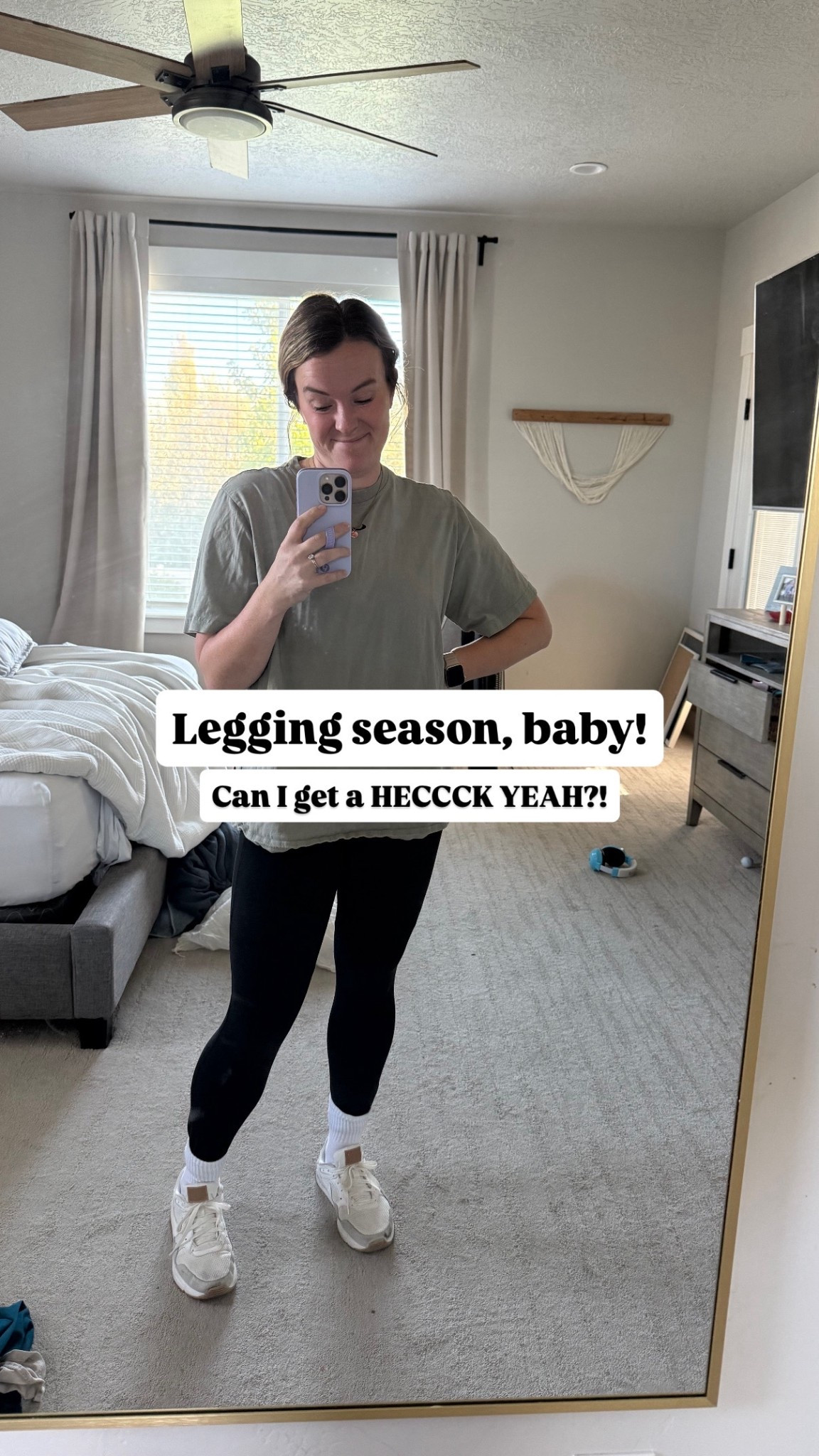 These leggings are the GOAT. I don’t own any Lulu, but my friend who does says this is her go to brand after Lulu - and that’s the review I needed. I bought these last year. They have them with pockets or no pockets. And they’re not that weird shiny workout material. Say less, I know 

#LTKSeasonal #LTKFamily #LTKFindsUnder50